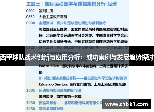 西甲球队战术创新与应用分析：成功案例与发展趋势探讨