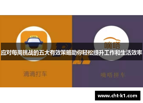 应对每周挑战的五大有效策略助你轻松提升工作和生活效率